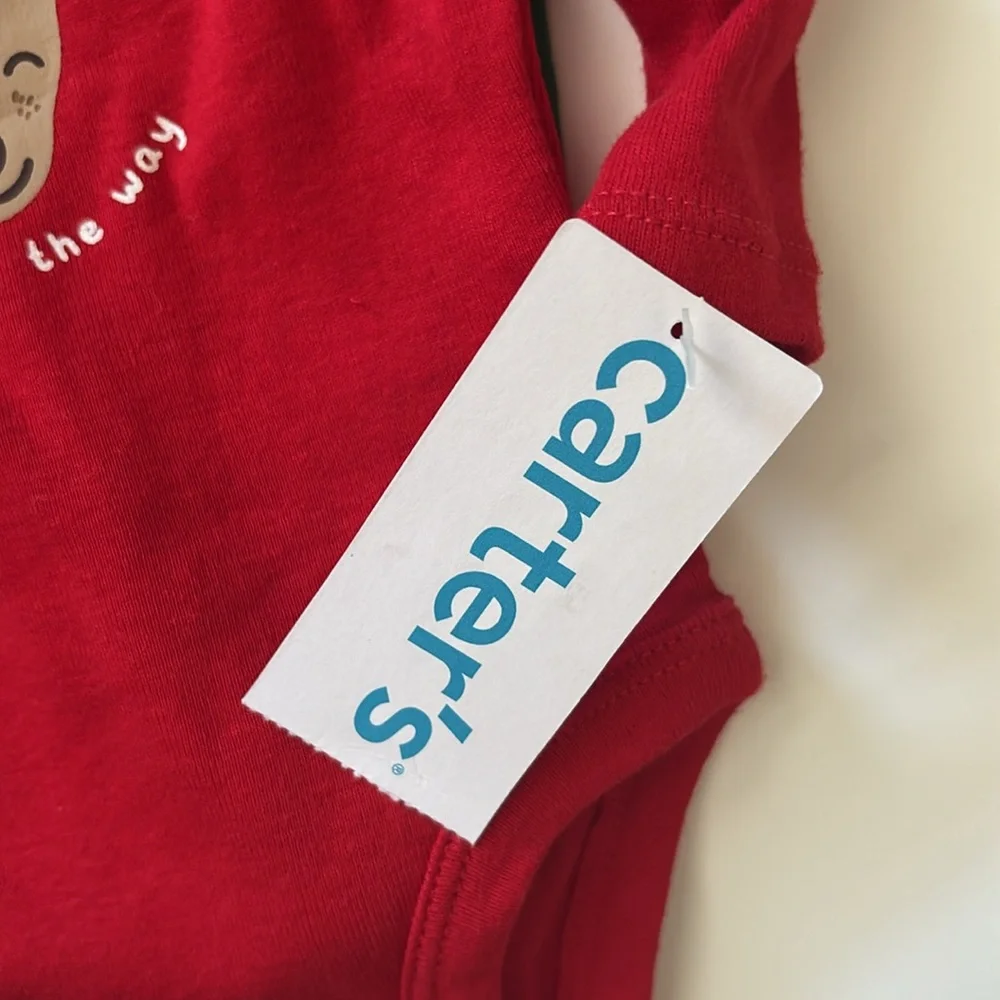 Baby Carter's Christmas Long Sleeve Bodysuit Set